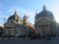 Le chiese gemelle di Piazza del Popolo