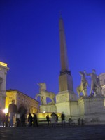 Fontana & obelisco di Piazza del Quirinale